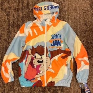 MEN'S SPACE JAM NEW LEGACY WINDBREAKER JACKET